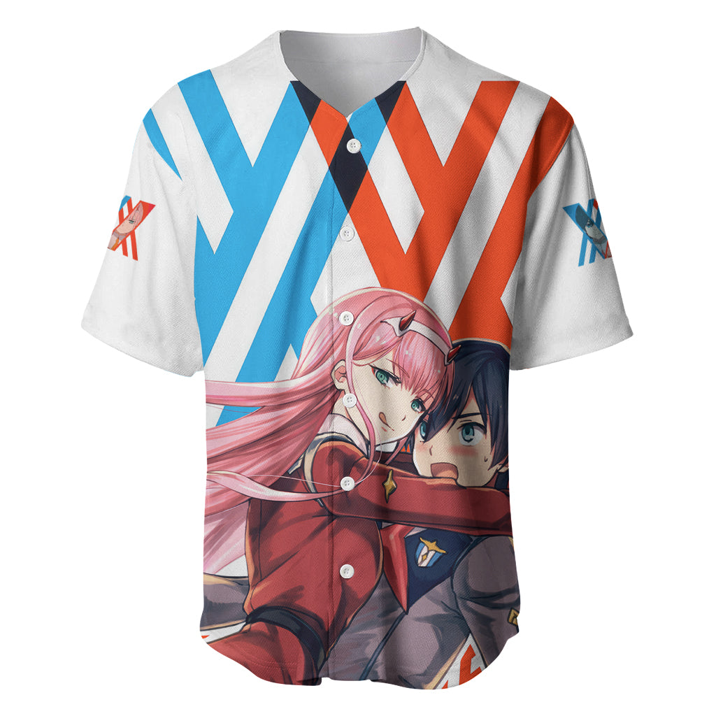 Hiro Zero Two Strelitzia Baseball Jersey Hiro Zero Two Strelitzia Baseball Jersey
