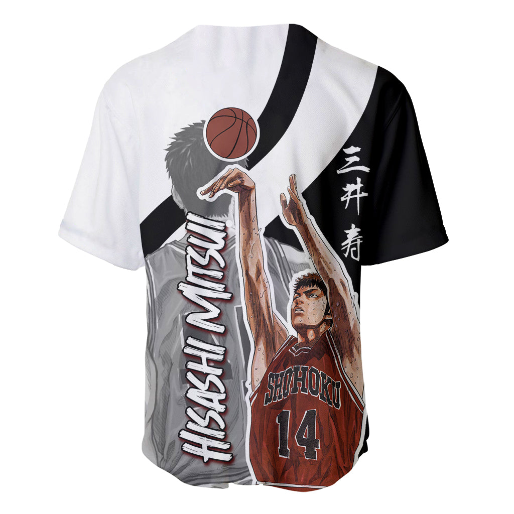 Hisashi Mitsui Number 14 Slam Baseball Jersey Hisashi Mitsui Number 14 Slam Baseball Jersey
