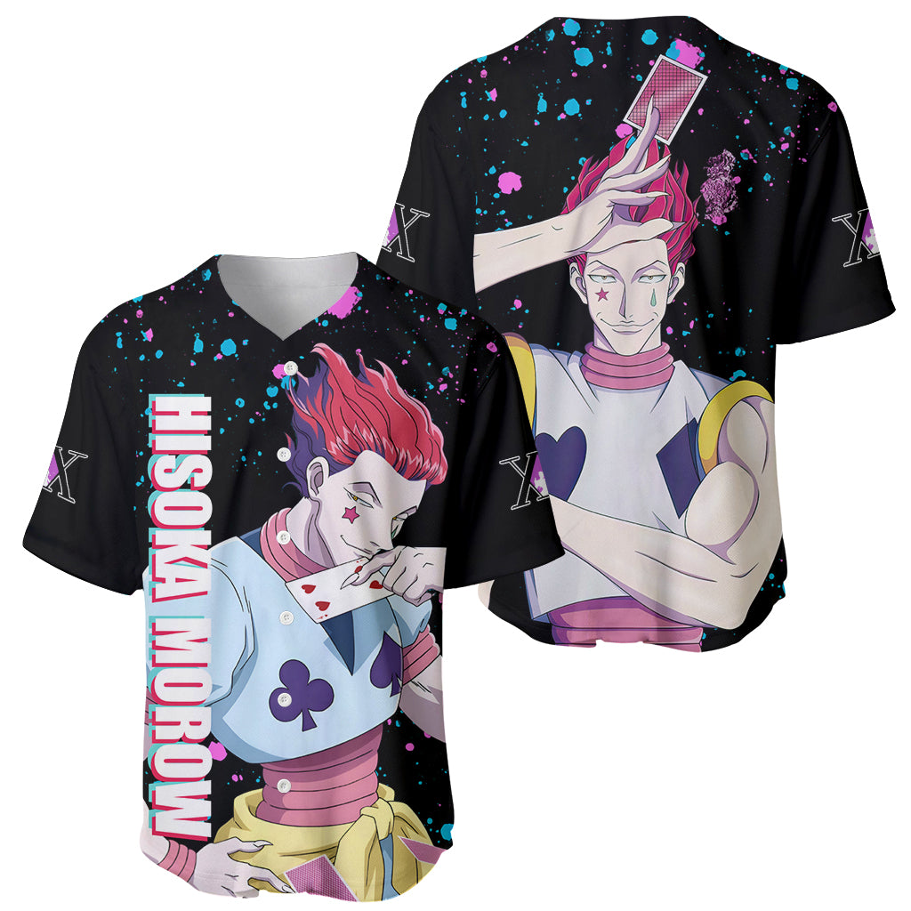 Hisoka Morow Hunter X Baseball Jersey Hisoka Morow Hunter X Baseball Jersey
