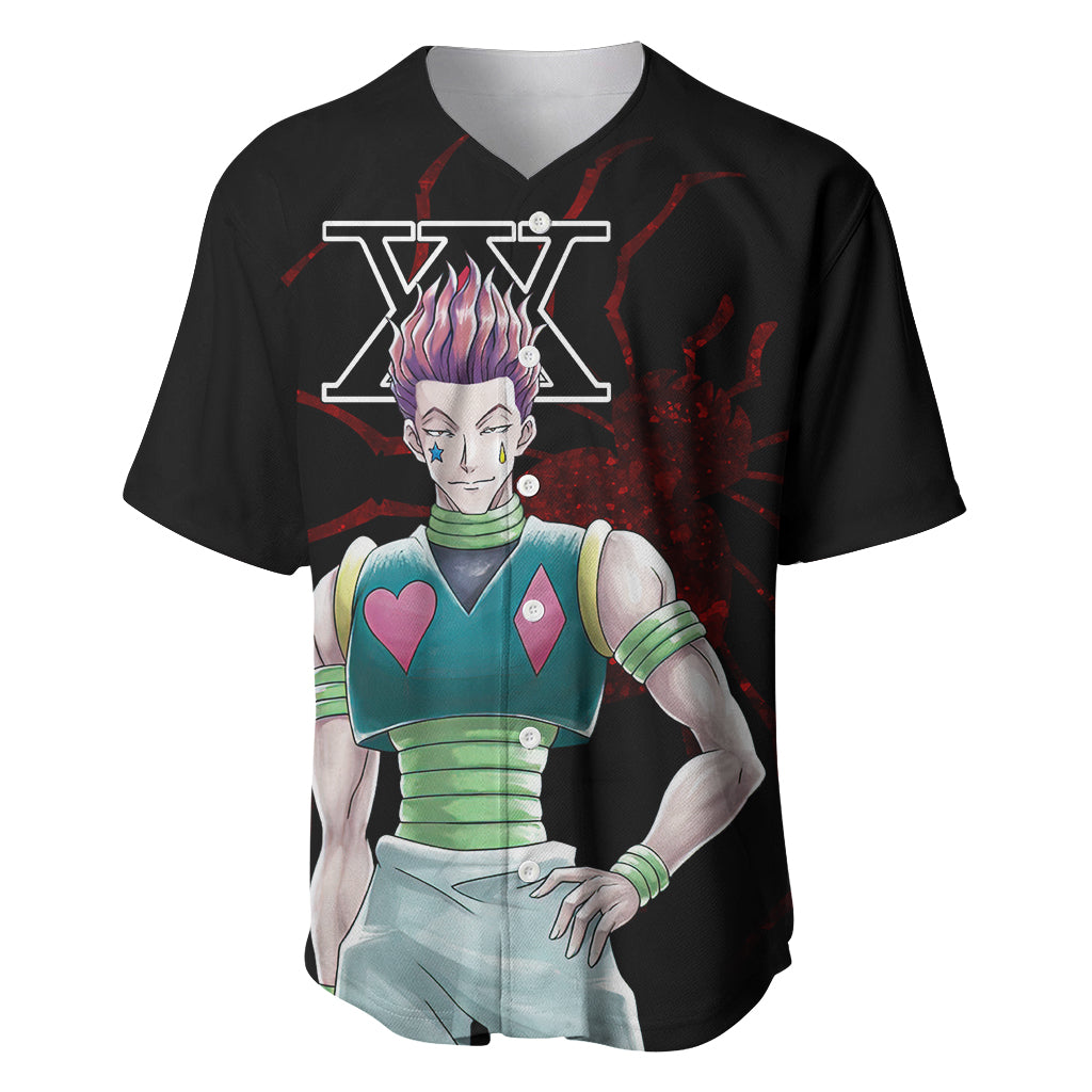 Hisoka Phantom Troupe Hunter X Baseball Jersey Hisoka Phantom Troupe Hunter X Baseball Jersey