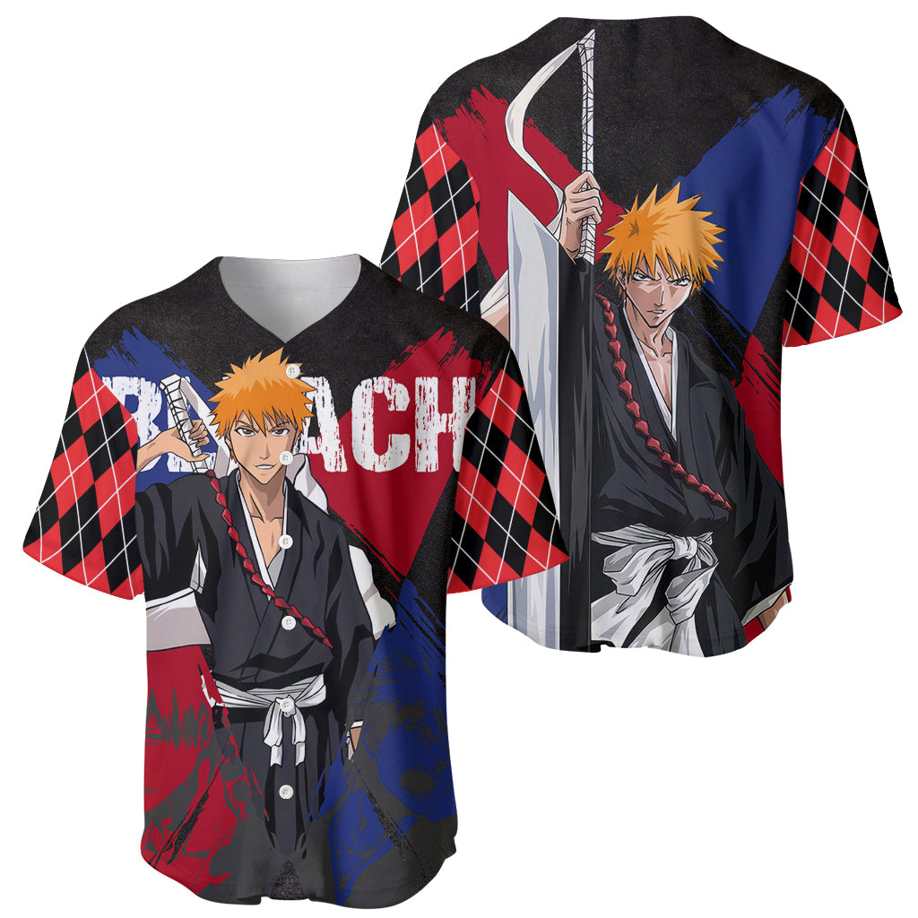 Ichigo Kurosaki Baseball Jersey Ichigo Kurosaki Baseball Jersey