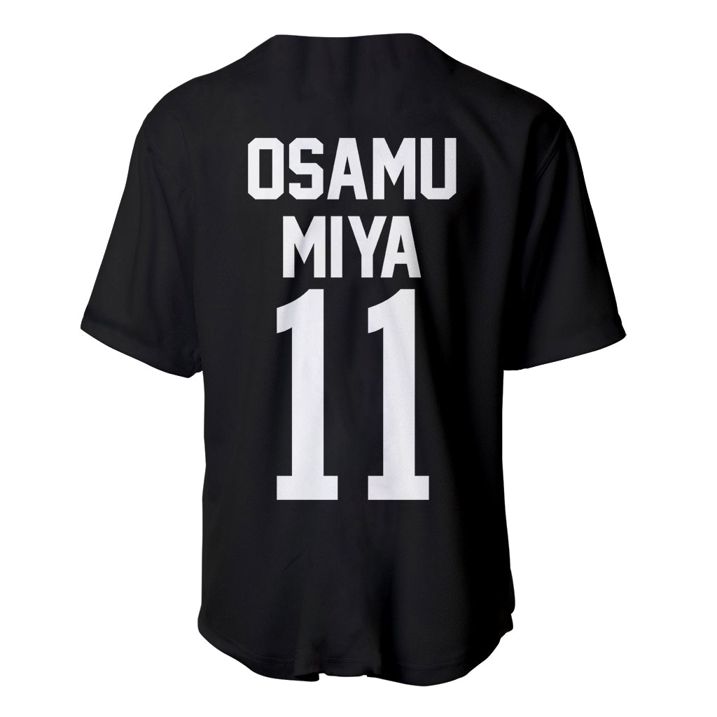 Inarizaki Osamu Miya Haikyuu Baseball Jersey Inarizaki Osamu Miya Haikyuu Baseball Jersey