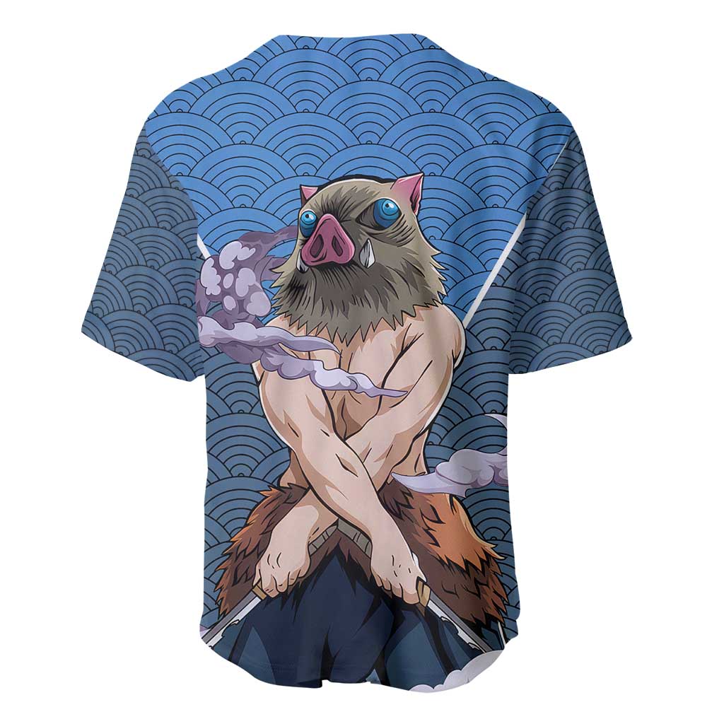 Inosuke Demon Slayer Baseball Jersey Inosuke Demon Slayer Baseball Jersey