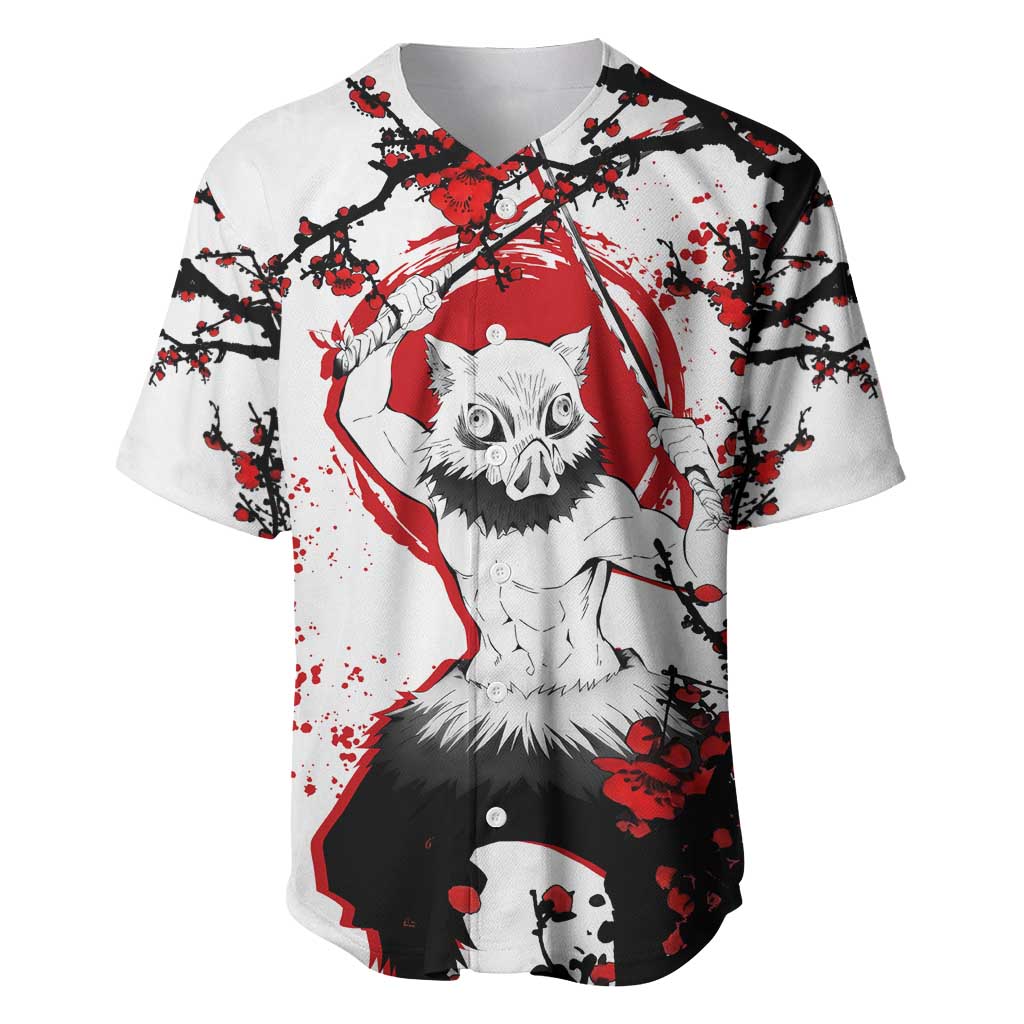Inosuke Hashibira Demon Slayer Baseball Jersey Inosuke Hashibira Demon Slayer Baseball Jersey