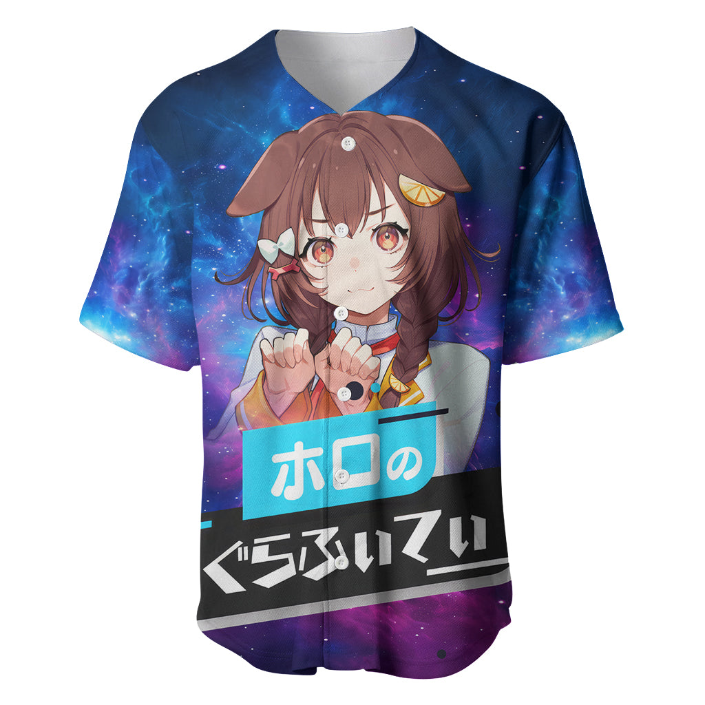 Inugami Korone Holo Live Galaxy Baseball Jersey Inugami Korone Holo Live Galaxy Baseball Jersey