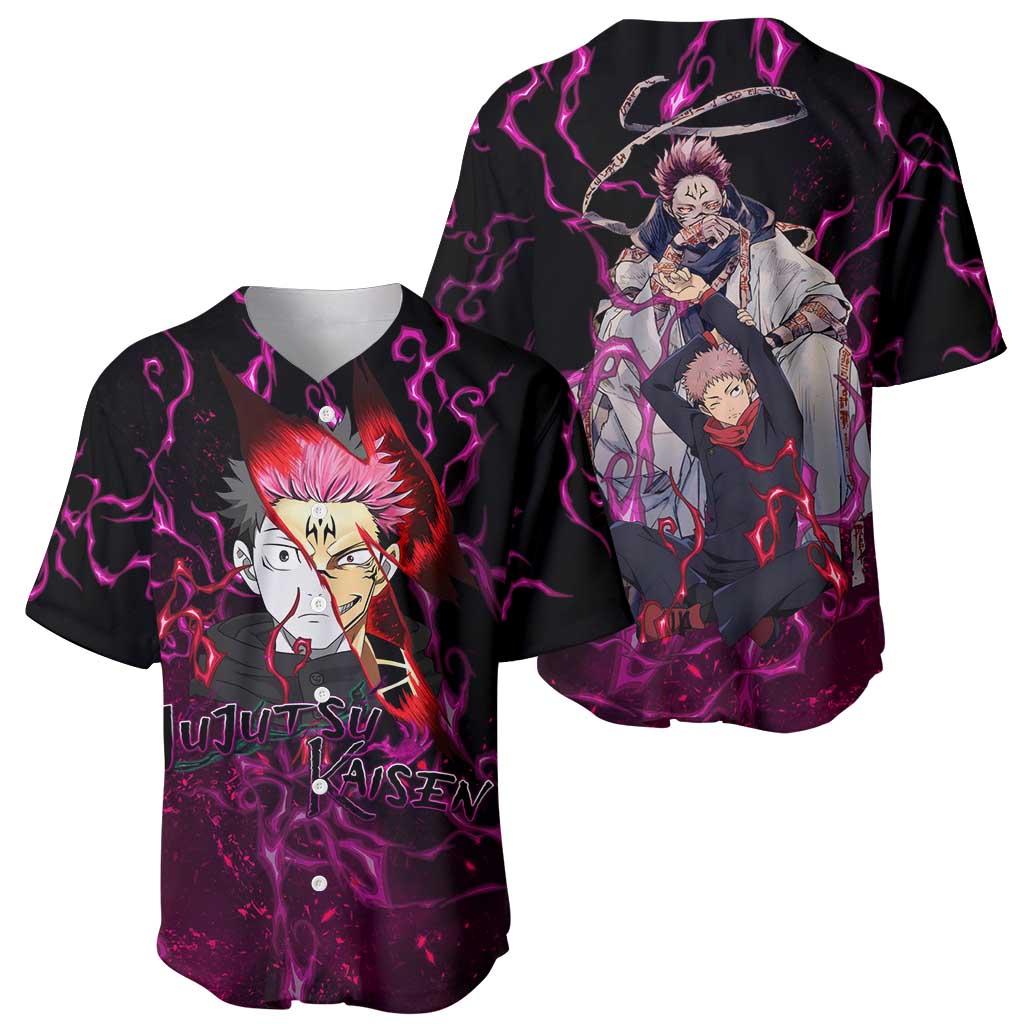 Itadori Yuji Ryomen Sukuna Baseball Jersey Itadori Yuji Ryomen Sukuna Baseball Jersey