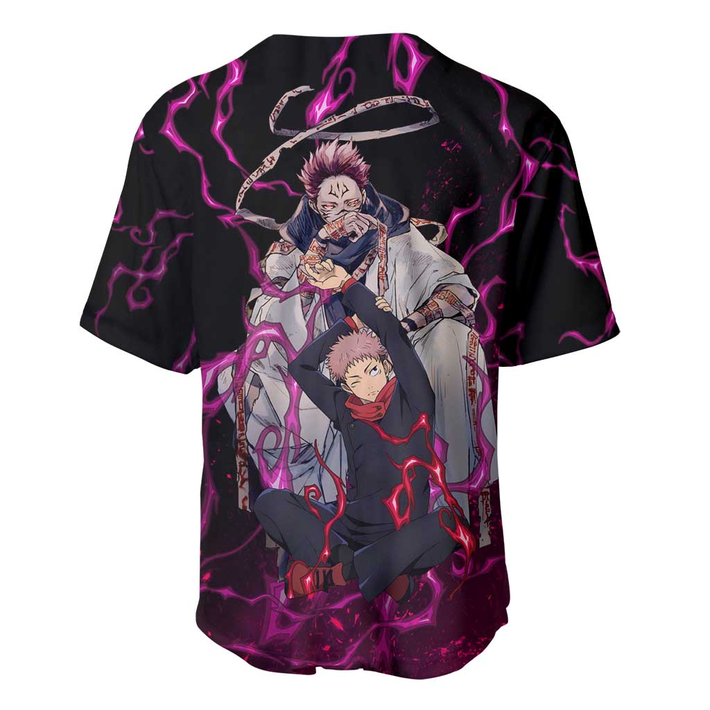 Itadori Yuji Ryomen Sukuna Baseball Jersey Itadori Yuji Ryomen Sukuna Baseball Jersey