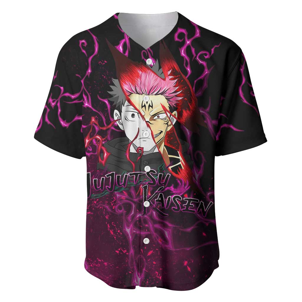 Itadori Yuji Ryomen Sukuna Baseball Jersey Itadori Yuji Ryomen Sukuna Baseball Jersey