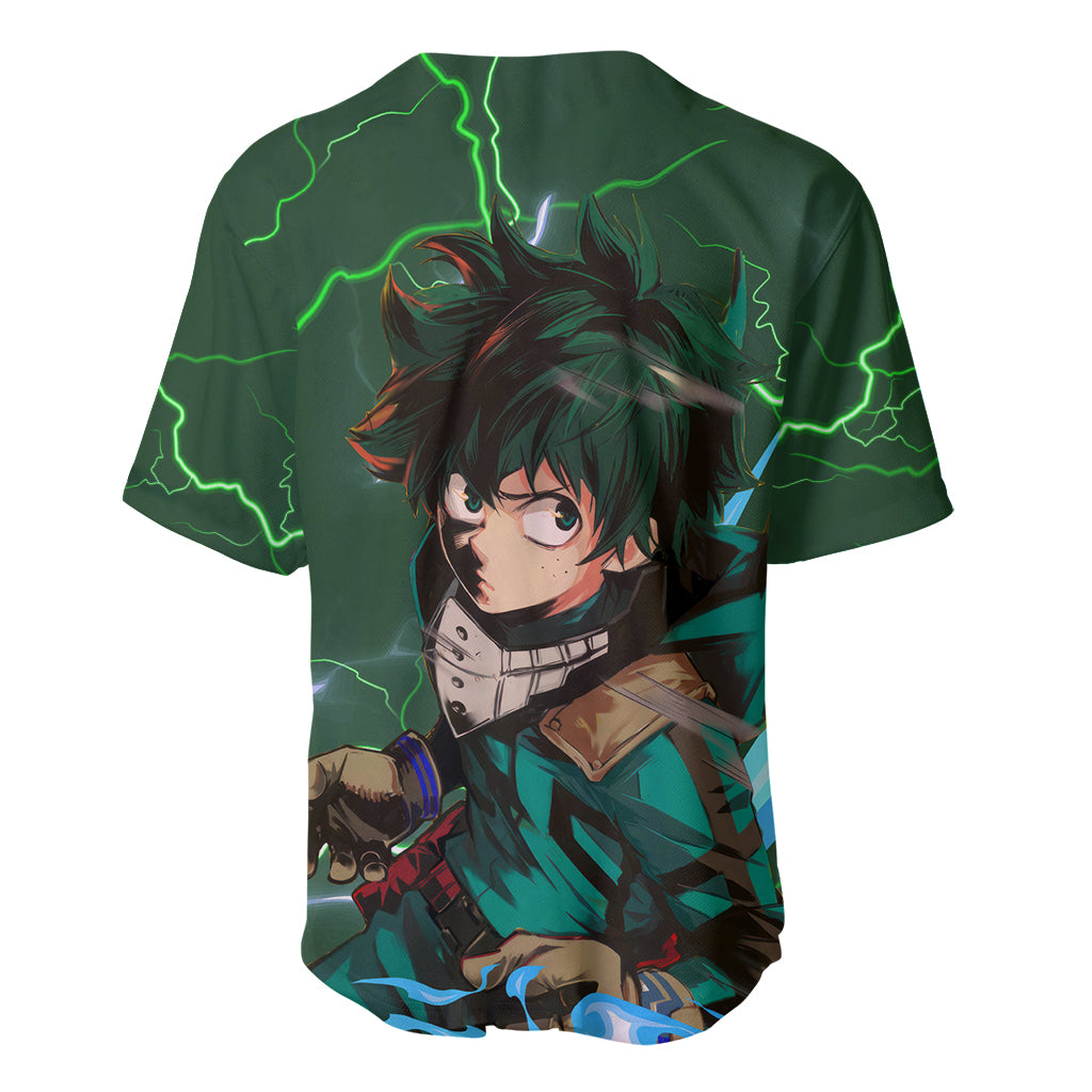 Izuku Midoriya Deku My Hero Baseball Jersey Izuku Midoriya Deku My Hero Baseball Jersey
