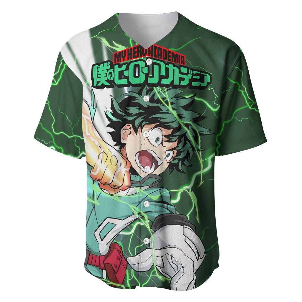 Izuku Midoriya Deku My Hero Baseball Jersey Izuku Midoriya Deku My Hero Baseball Jersey