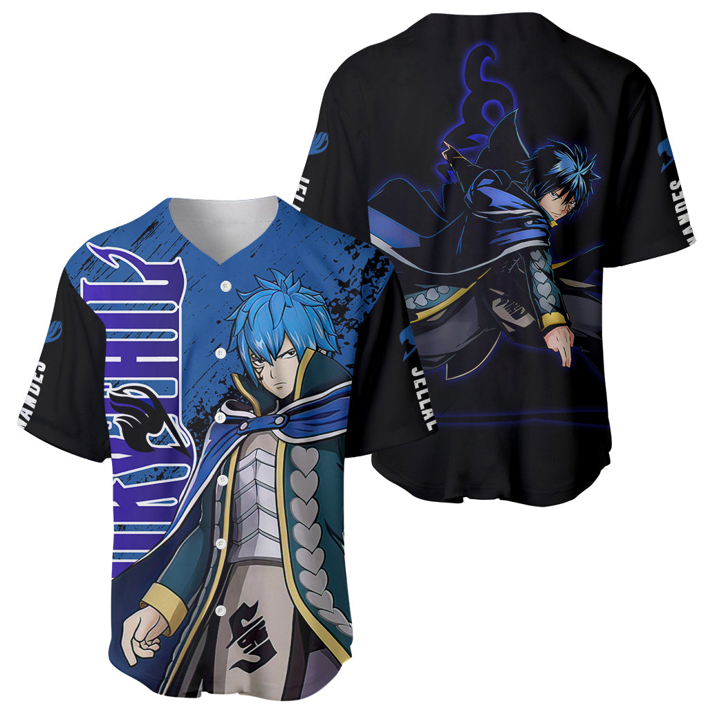 Jellal Fernandes Fairy Tail Baseball Jersey Jellal Fernandes Fairy Tail Baseball Jersey