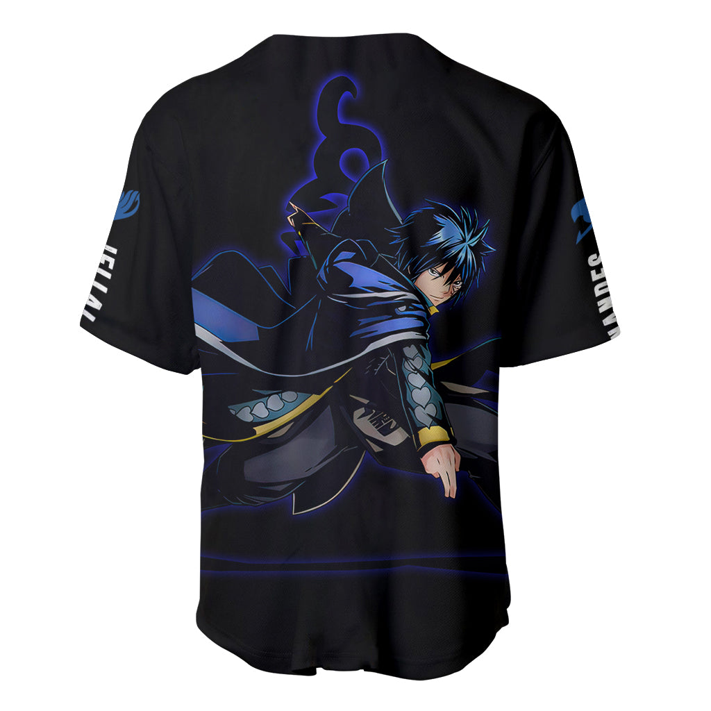 Jellal Fernandes Fairy Tail Baseball Jersey Jellal Fernandes Fairy Tail Baseball Jersey