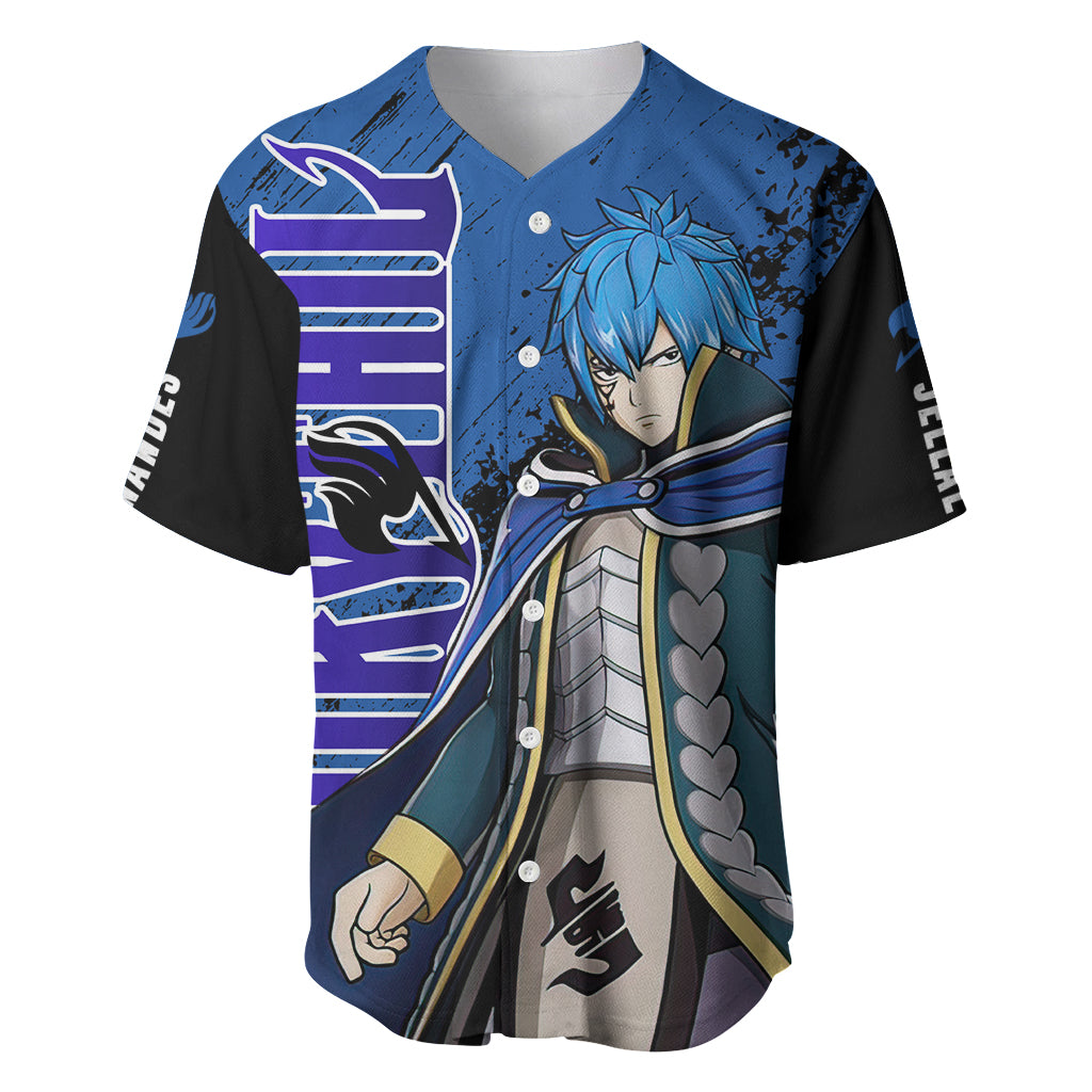 Jellal Fernandes Fairy Tail Baseball Jersey Jellal Fernandes Fairy Tail Baseball Jersey