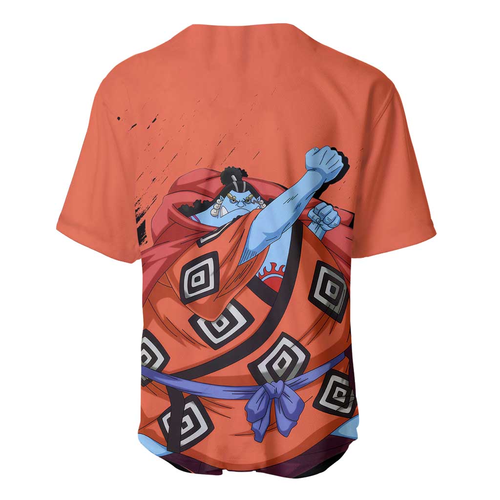 Jinbe One Piece Baseball Jersey Jinbe One Piece Baseball Jersey