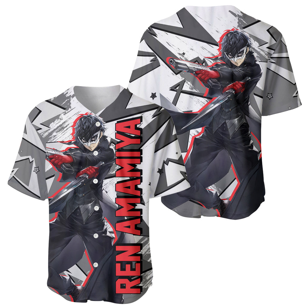 Joker Persona Baseball Jersey Joker Persona Baseball Jersey