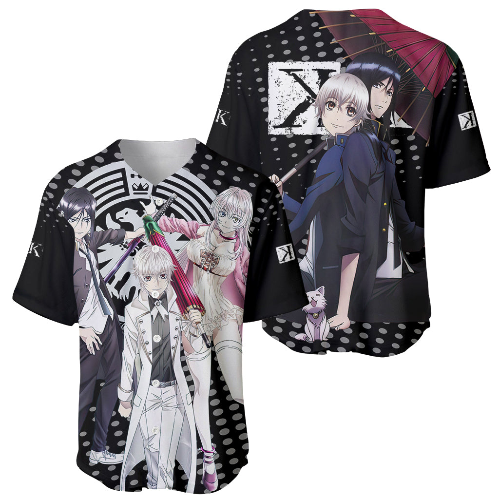 K Project Return Of Kings Baseball Jersey K Project Return Of Kings Baseball Jersey