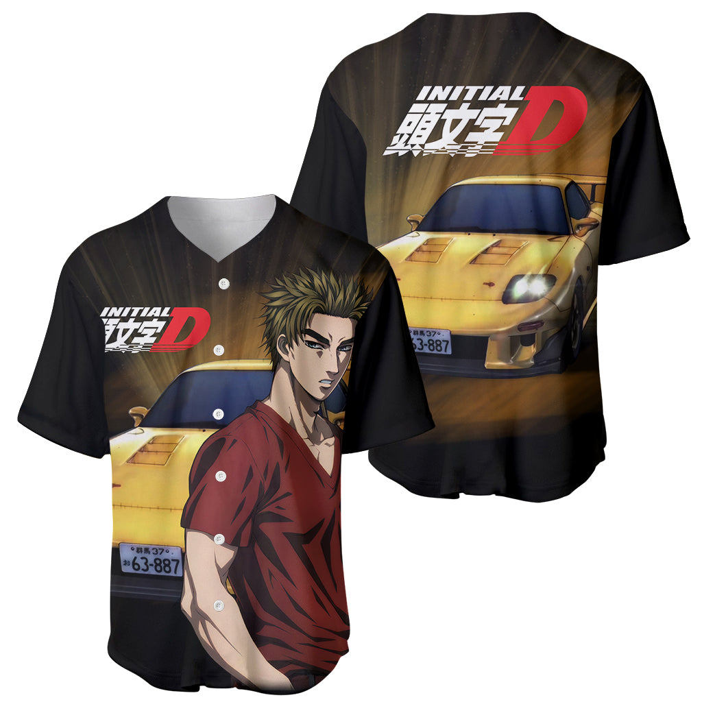 Keisuke Takahashi Initial D Baseball Jersey Keisuke Takahashi Initial D Baseball Jersey