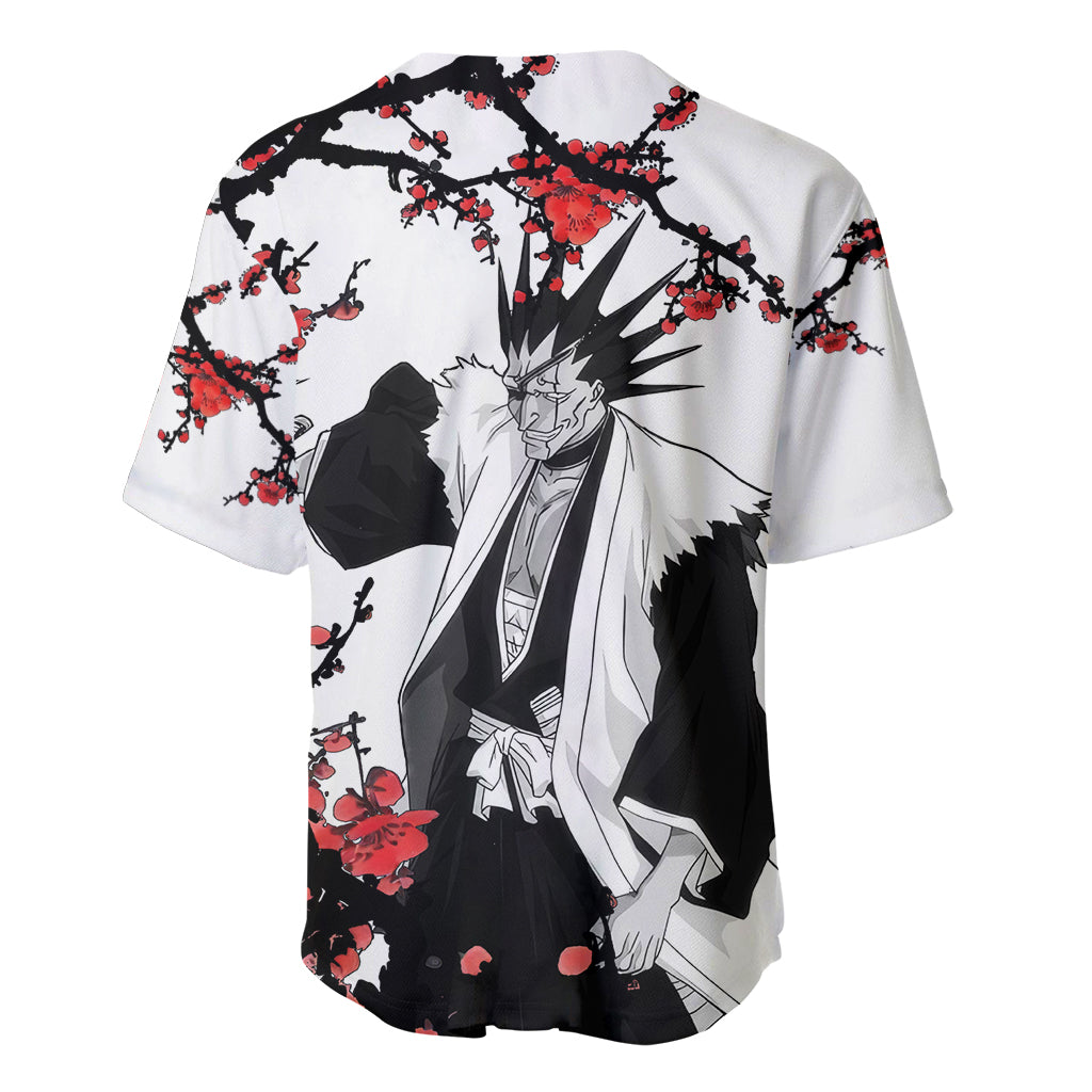 Kenpachi Zaraki Baseball Jersey Kenpachi Zaraki Baseball Jersey