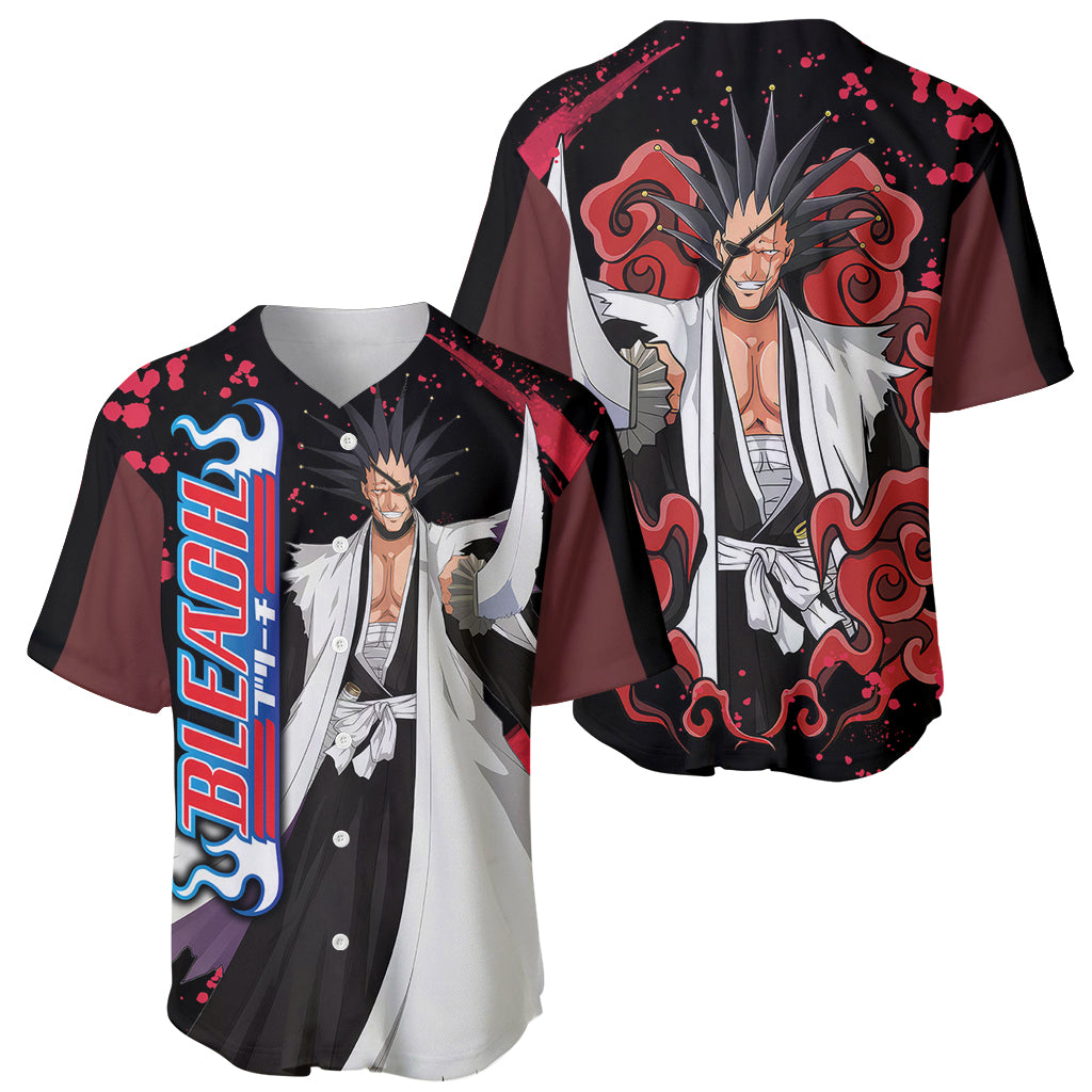 Kenpachi Zaraki Bleach Baseball Jersey Kenpachi Zaraki Bleach Baseball Jersey