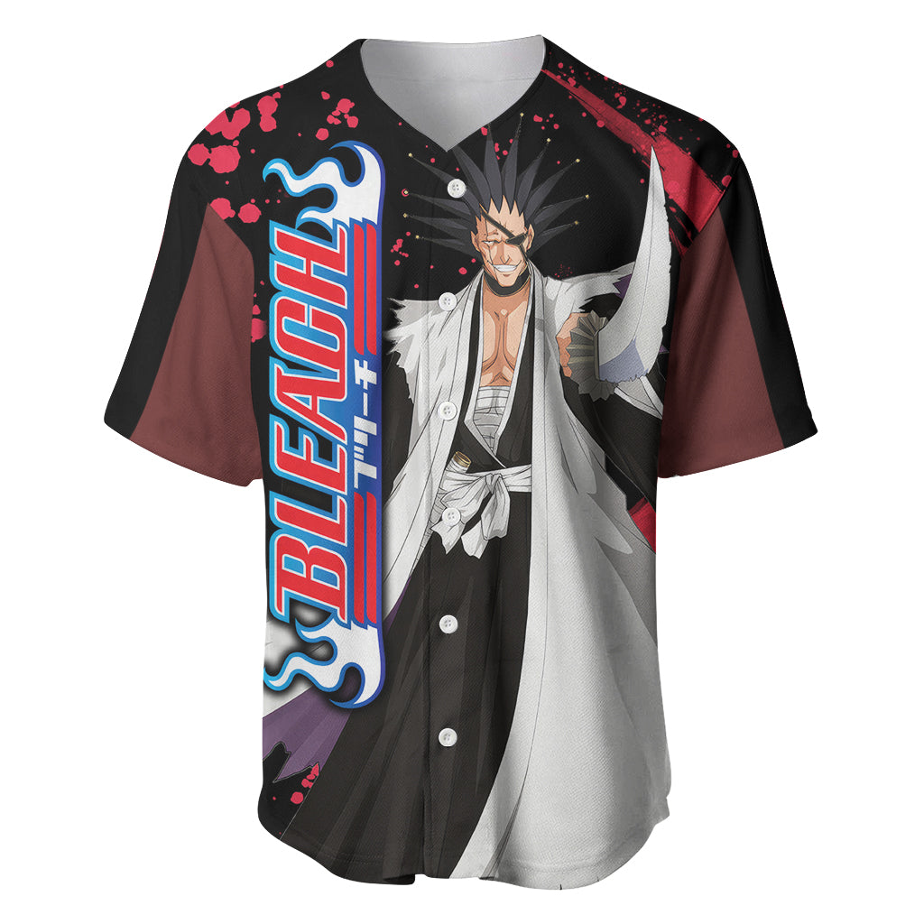 Kenpachi Zaraki Bleach Baseball Jersey Kenpachi Zaraki Bleach Baseball Jersey