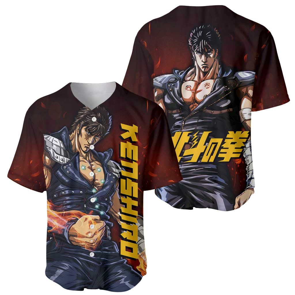 Kenshiro Fist Of North Star Baseball Jersey Kenshiro Fist Of North Star Baseball Jersey