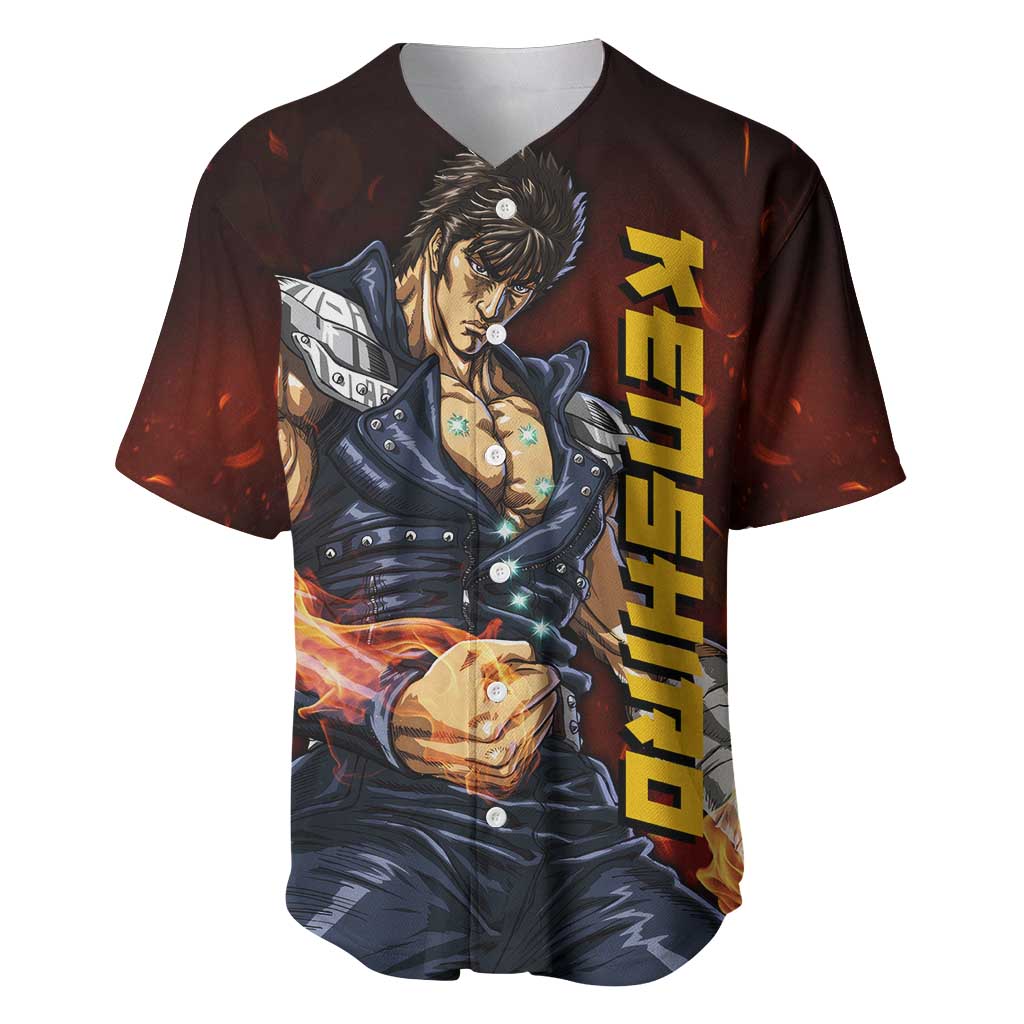 Kenshiro Fist Of North Star Baseball Jersey Kenshiro Fist Of North Star Baseball Jersey