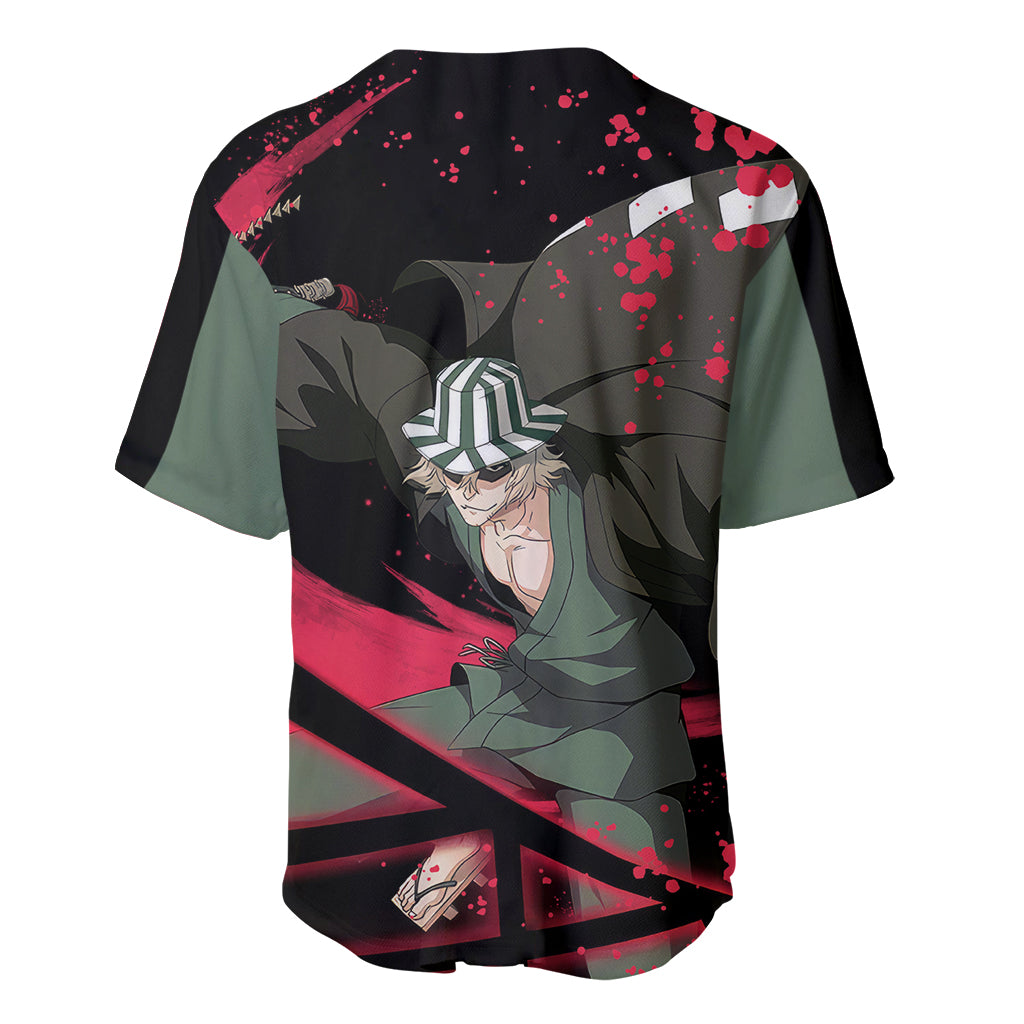 Kisuke Urahara Bleach Baseball Jersey Kisuke Urahara Bleach Baseball Jersey