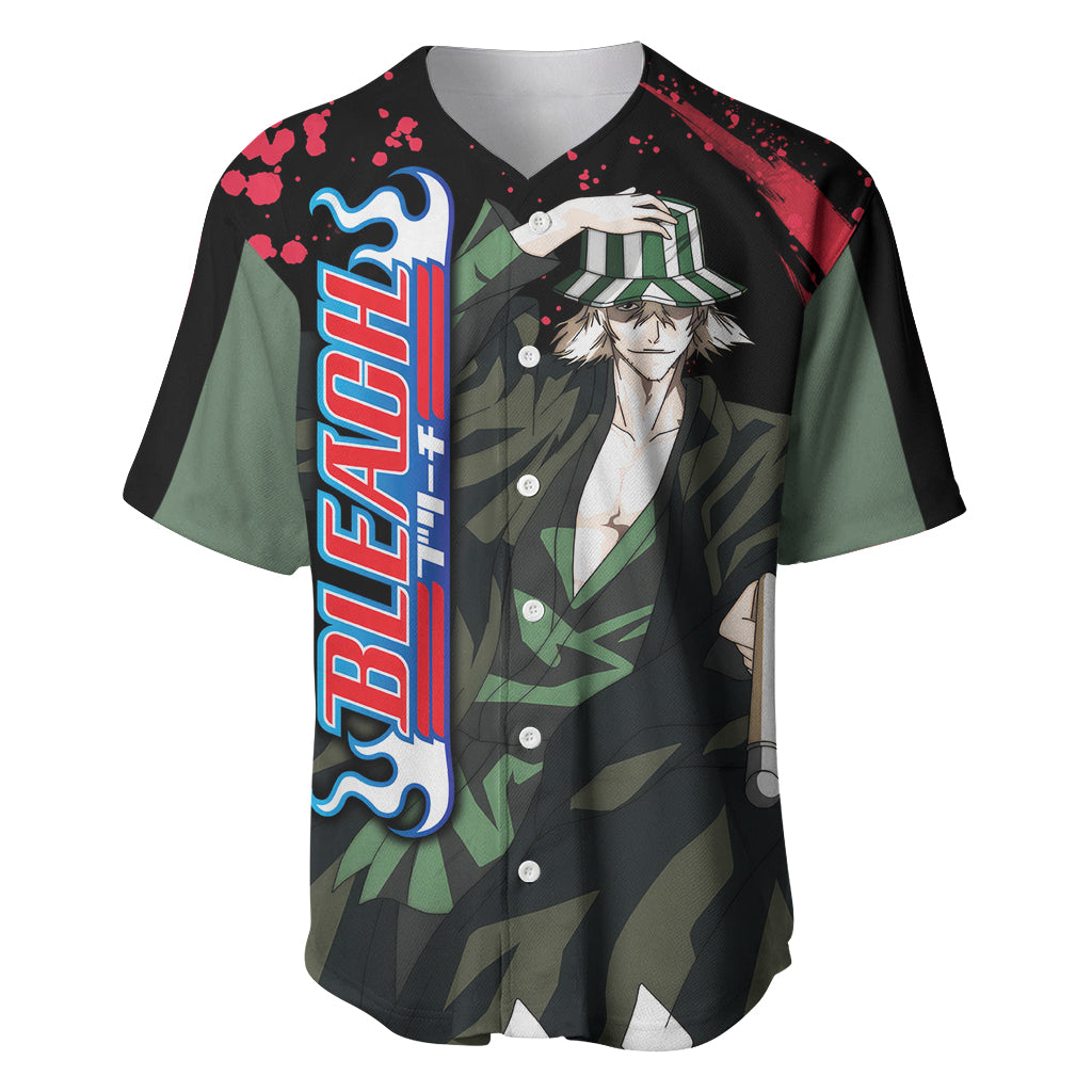 Kisuke Urahara Bleach Baseball Jersey Kisuke Urahara Bleach Baseball Jersey
