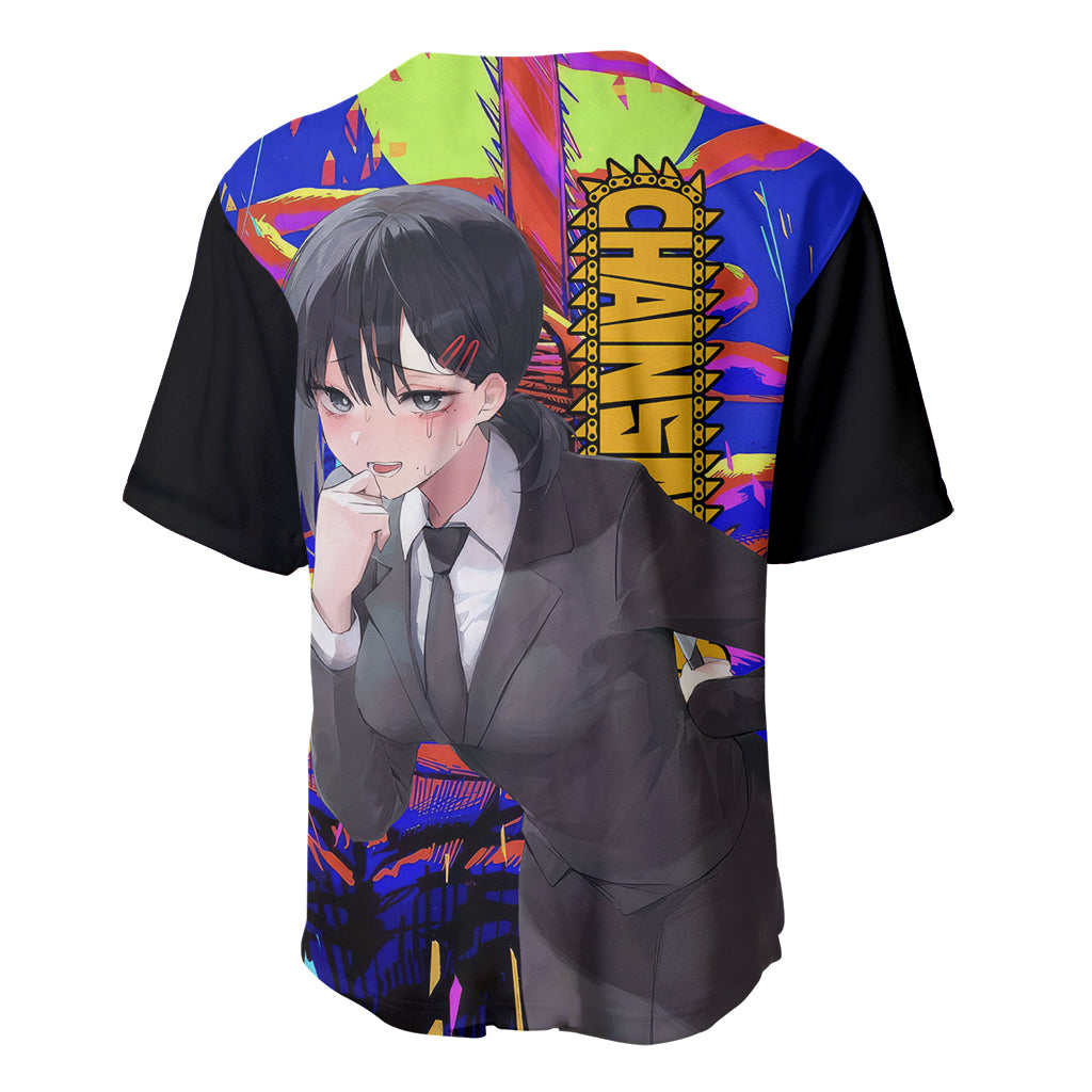 Kobeni Higashiyama Chainsaw Man Baseball Jersey Kobeni Higashiyama Chainsaw Man Baseball Jersey