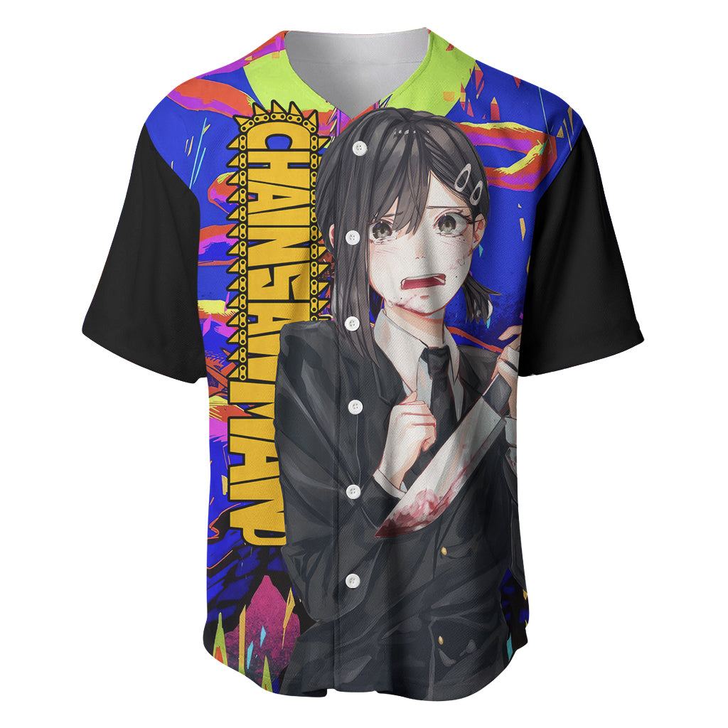 Kobeni Higashiyama Chainsaw Man Baseball Jersey Kobeni Higashiyama Chainsaw Man Baseball Jersey