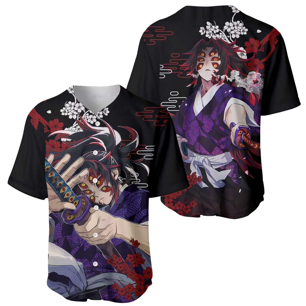 Kokushibo Demon Slayer Baseball Jersey Kokushibo Demon Slayer Baseball Jersey
