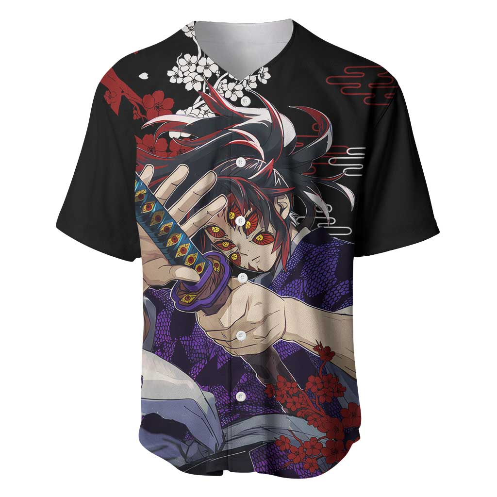 Kokushibo Demon Slayer Baseball Jersey Kokushibo Demon Slayer Baseball Jersey