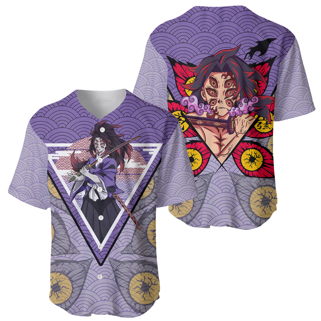 Kokushibo Demons Slayer Baseball Jersey Kokushibo Demons Slayer Baseball Jersey