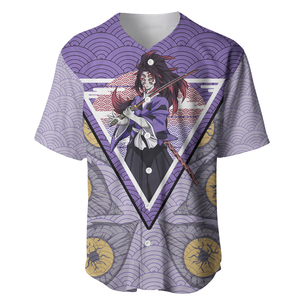 Kokushibo Demons Slayer Baseball Jersey Kokushibo Demons Slayer Baseball Jersey