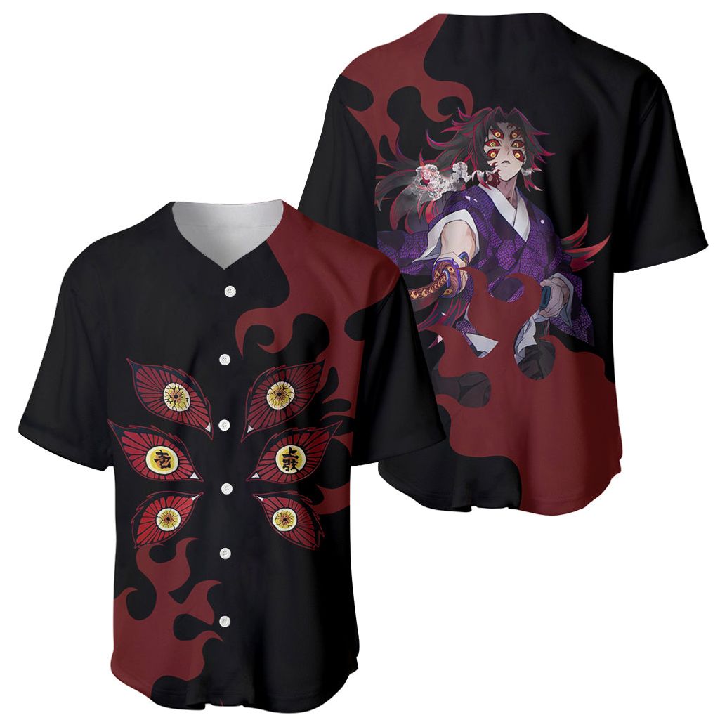 Kokushibou Demon Slayer Baseball Jersey Kokushibou Demon Slayer Baseball Jersey