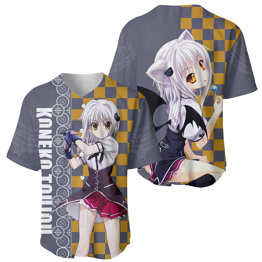 Koneko Toujou High School Dxd Baseball Jersey Koneko Toujou High School Dxd Baseball Jersey