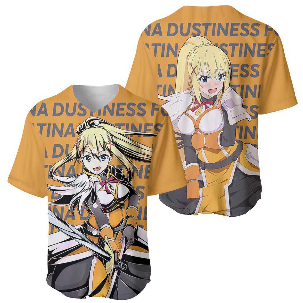 Lalatina Dustiness Ford Konosuba Baseball Jersey Lalatina Dustiness Ford Konosuba Baseball Jersey