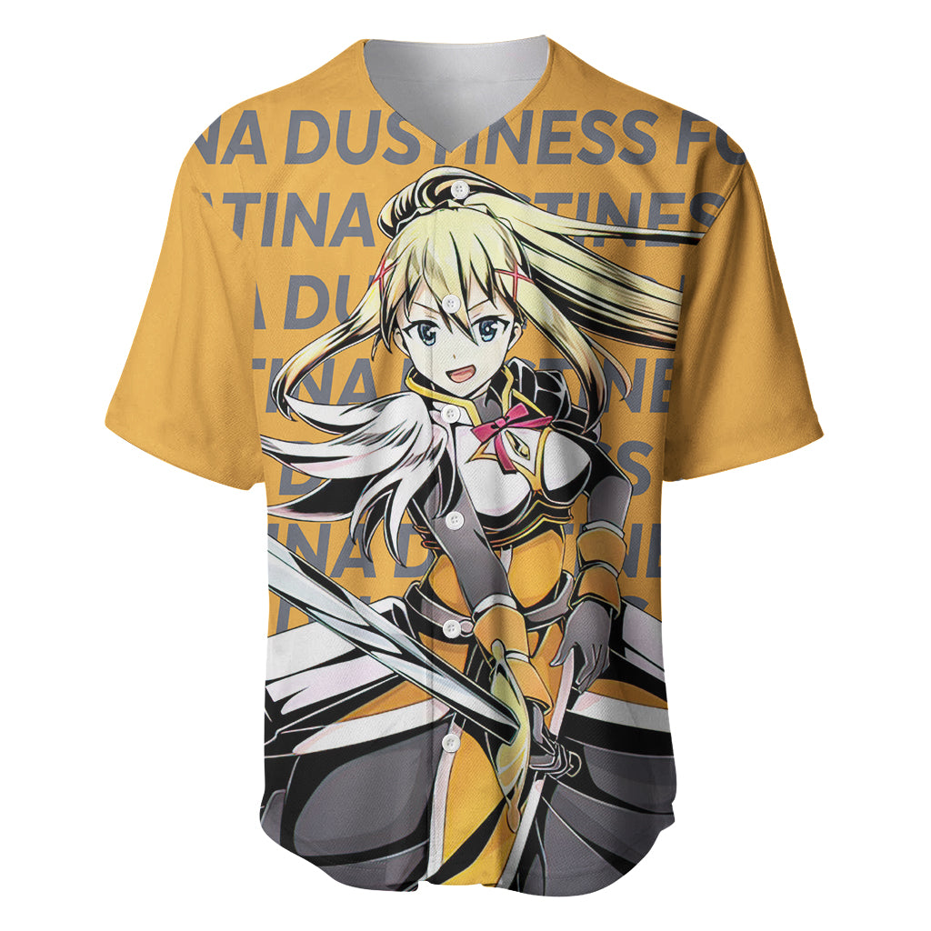 Lalatina Dustiness Ford Konosuba Baseball Jersey Lalatina Dustiness Ford Konosuba Baseball Jersey