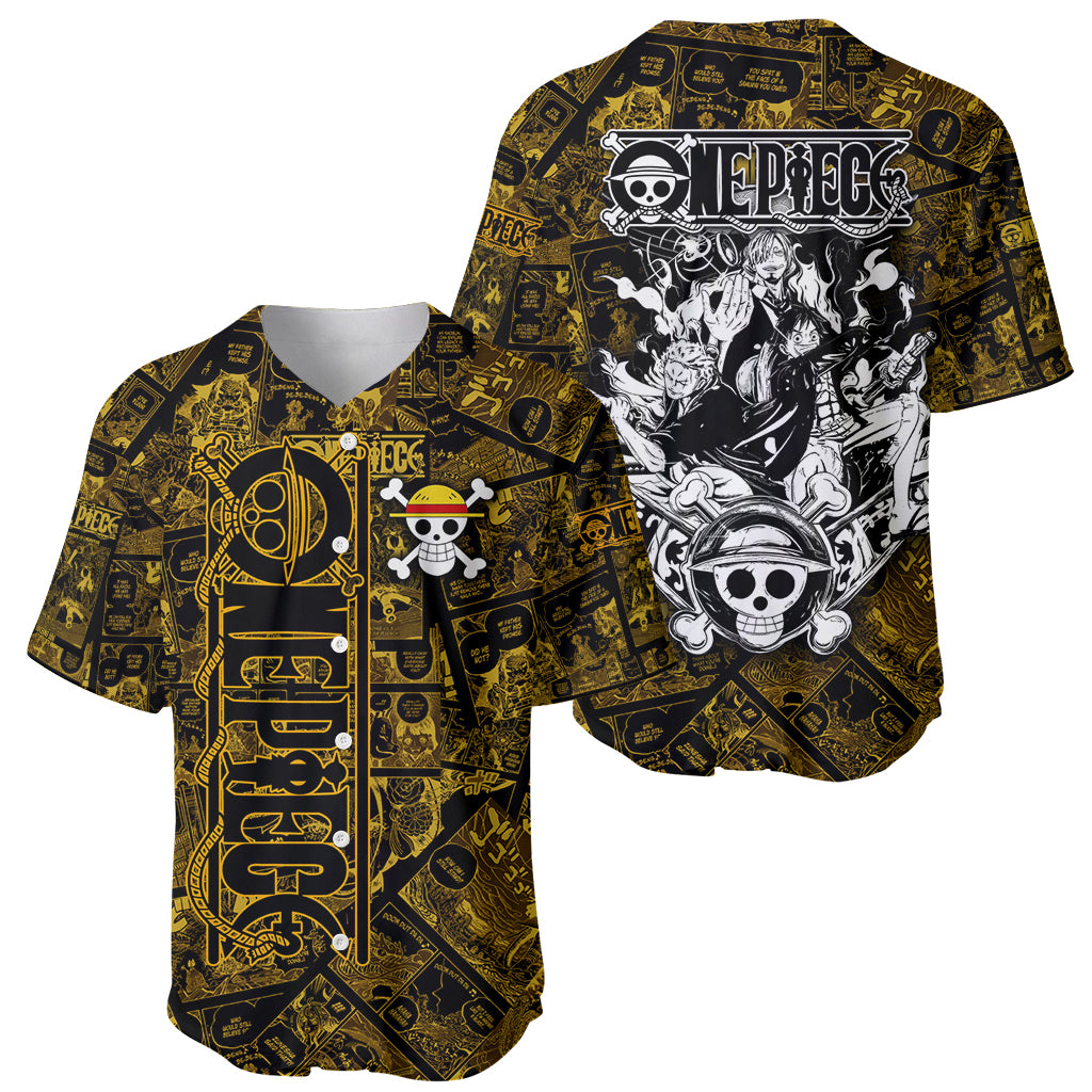 Luffy Zoro Sanji One Piece Baseball Jersey Luffy Zoro Sanji One Piece Baseball Jersey