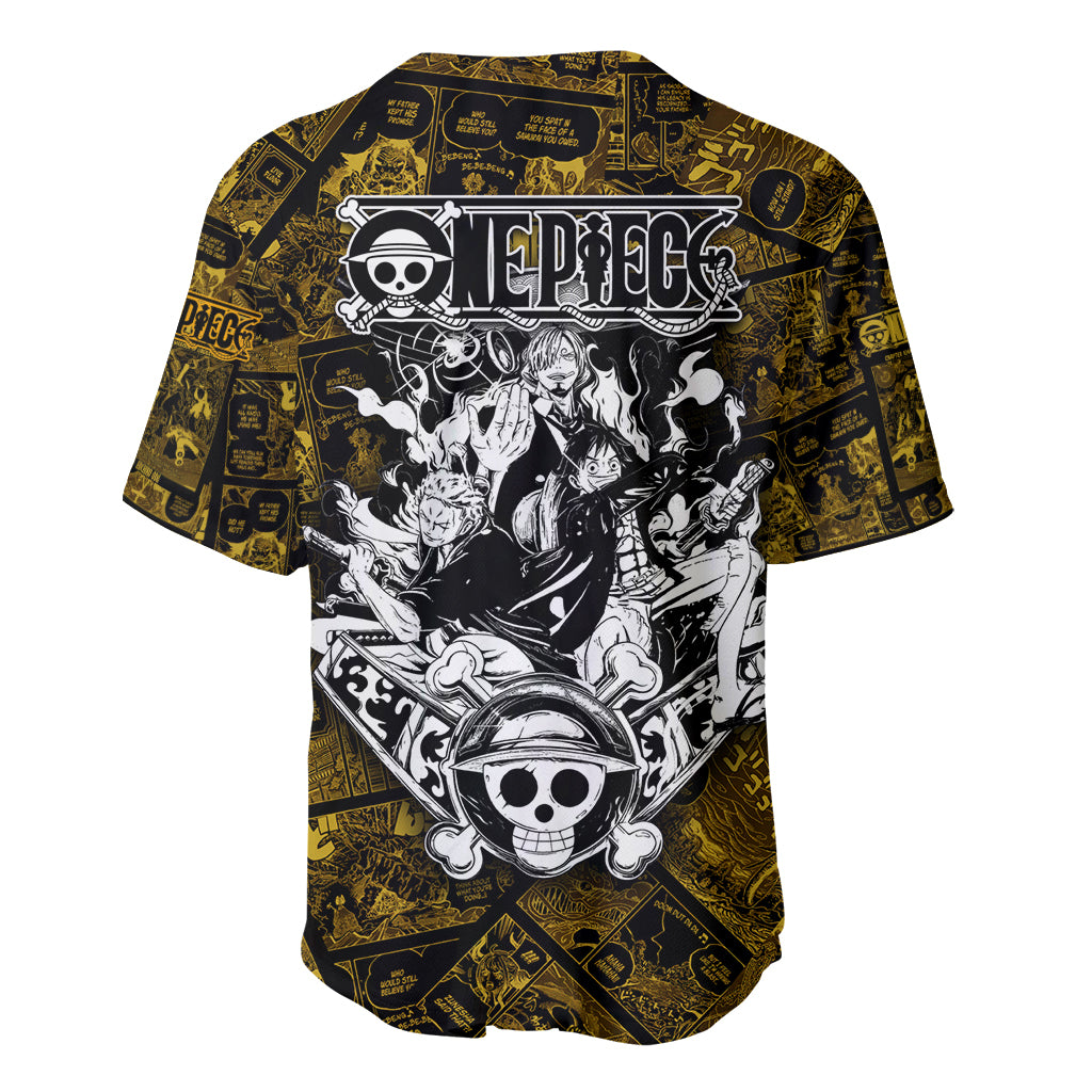 Luffy Zoro Sanji One Piece Baseball Jersey Luffy Zoro Sanji One Piece Baseball Jersey