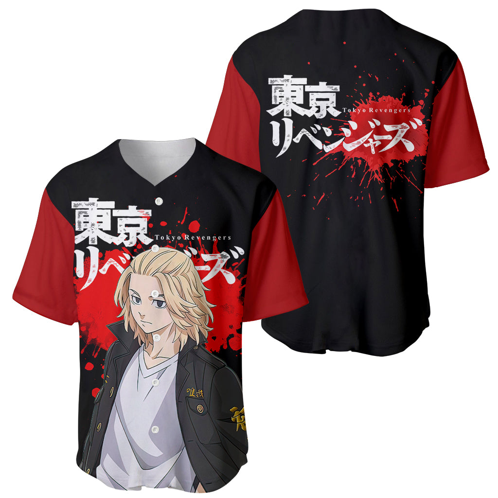 Manjirou Sano Mikey Tokyo Revengers Baseball Jersey Manjirou Sano Mikey Tokyo Revengers Baseball Jersey