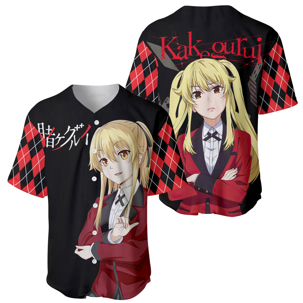 Mary Saotome Kakegurui Baseball Jersey Mary Saotome Kakegurui Baseball Jersey