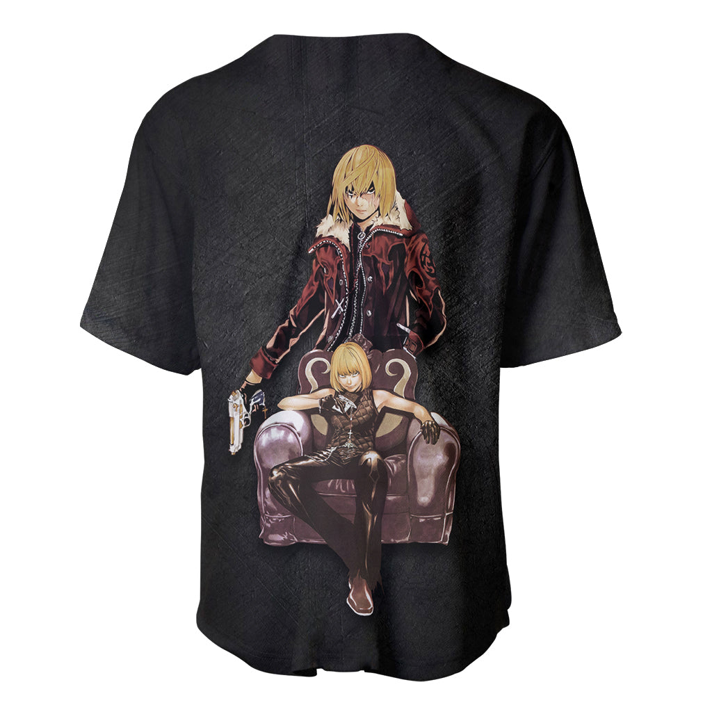 Mello Death Note Baseball Jersey Mello Death Note Baseball Jersey