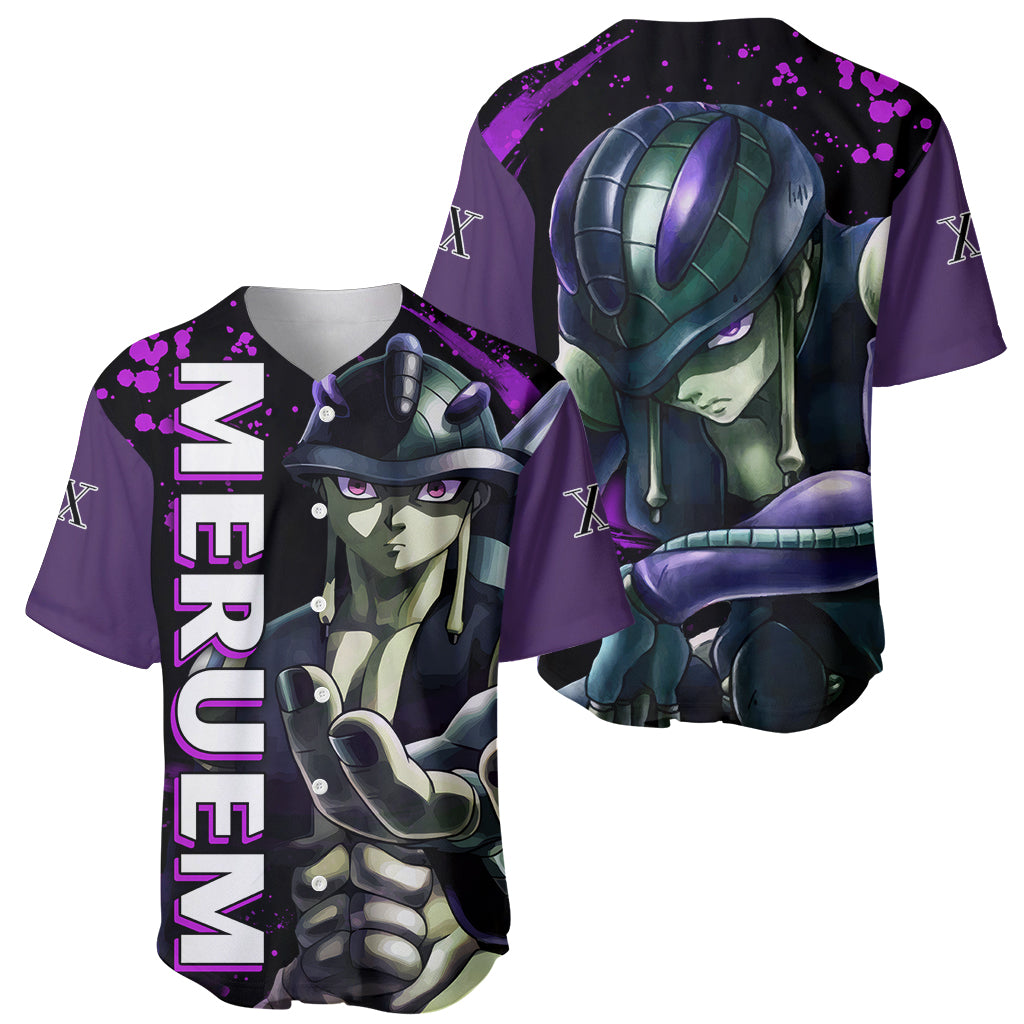 Meruem Hunter X Baseball Jersey_1 Meruem Hunter X Baseball Jersey_1