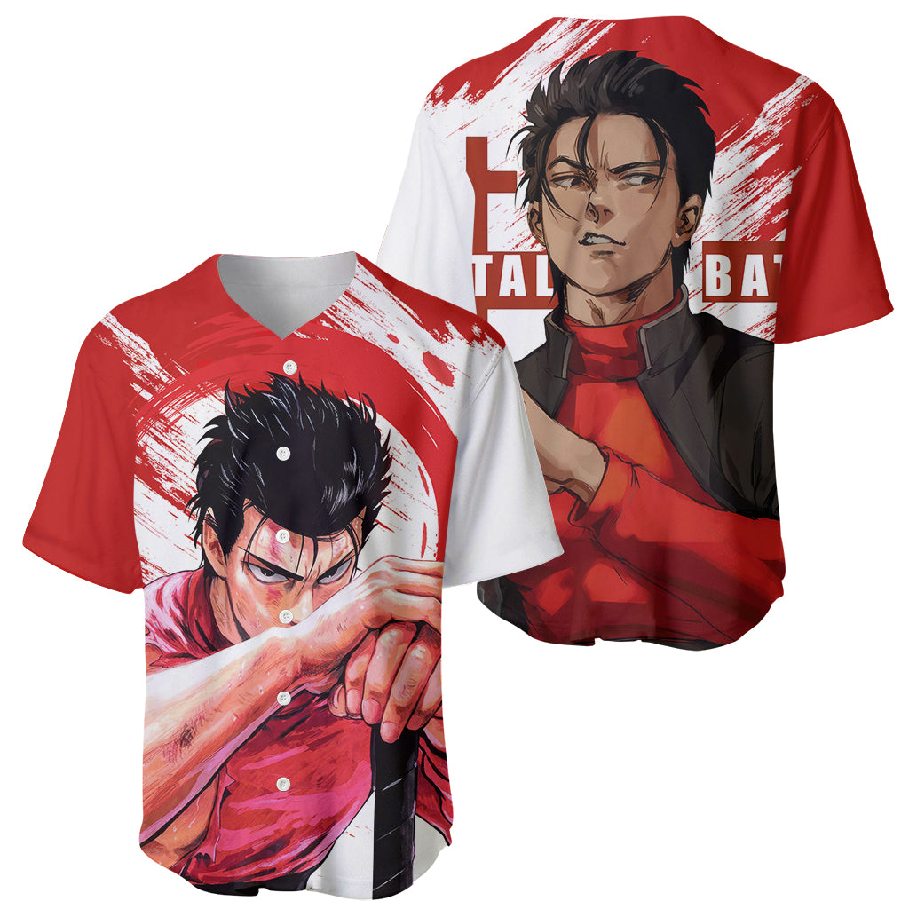Metal Bat One Punch Man Baseball Jersey Metal Bat One Punch Man Baseball Jersey
