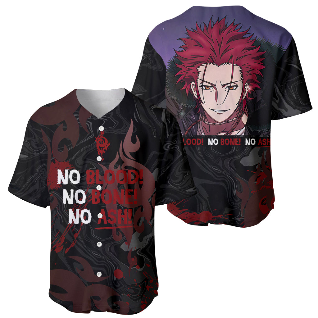 Mikoto Suoh K Missing Kings Baseball Jersey Mikoto Suoh K Missing Kings Baseball Jersey
