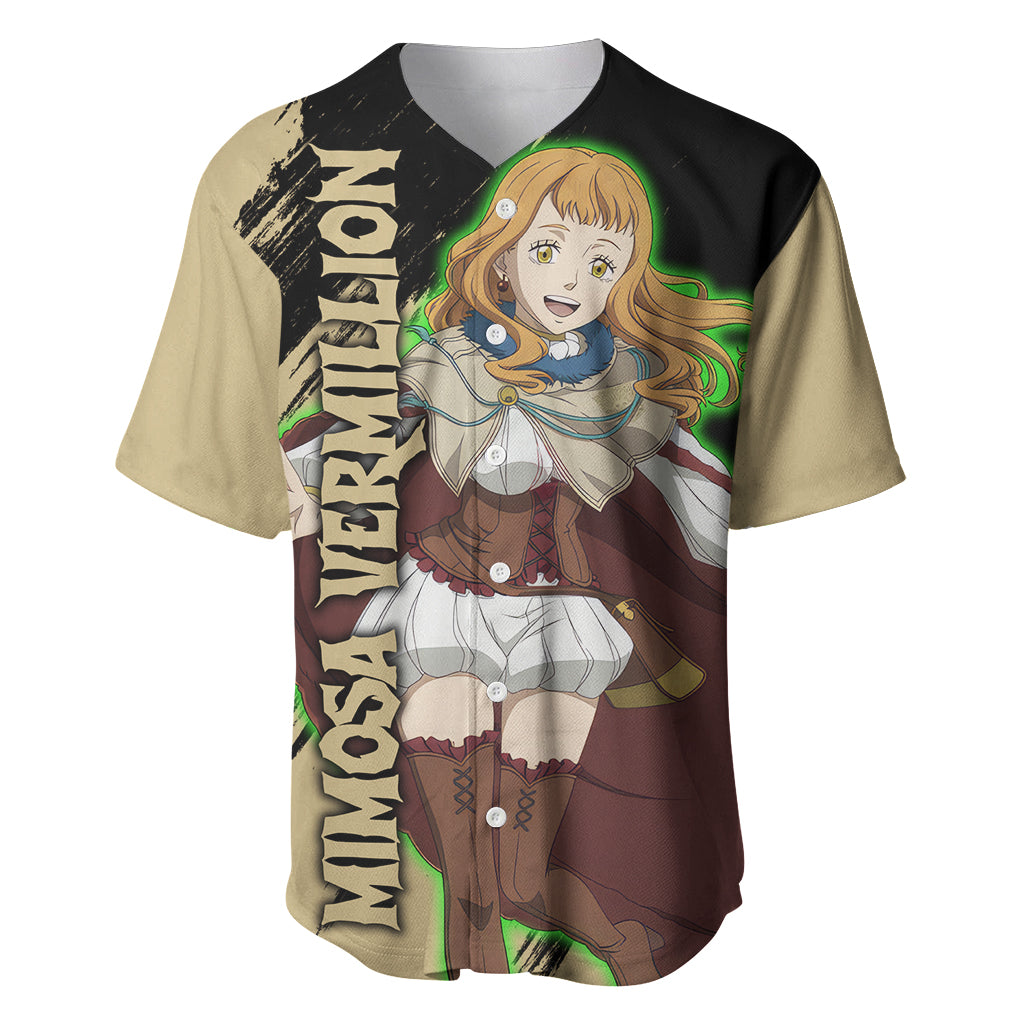 Mimosa Vermillion Golden Dawn Baseball Jersey Mimosa Vermillion Golden Dawn Baseball Jersey