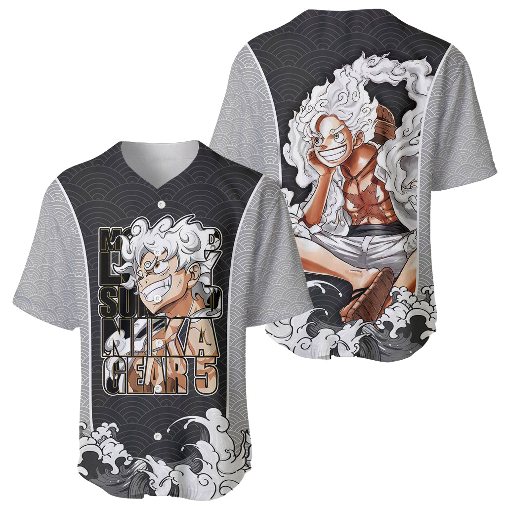 Monkey D Luffy Nika Gear Baseball Jersey Monkey D Luffy Nika Gear Baseball Jersey