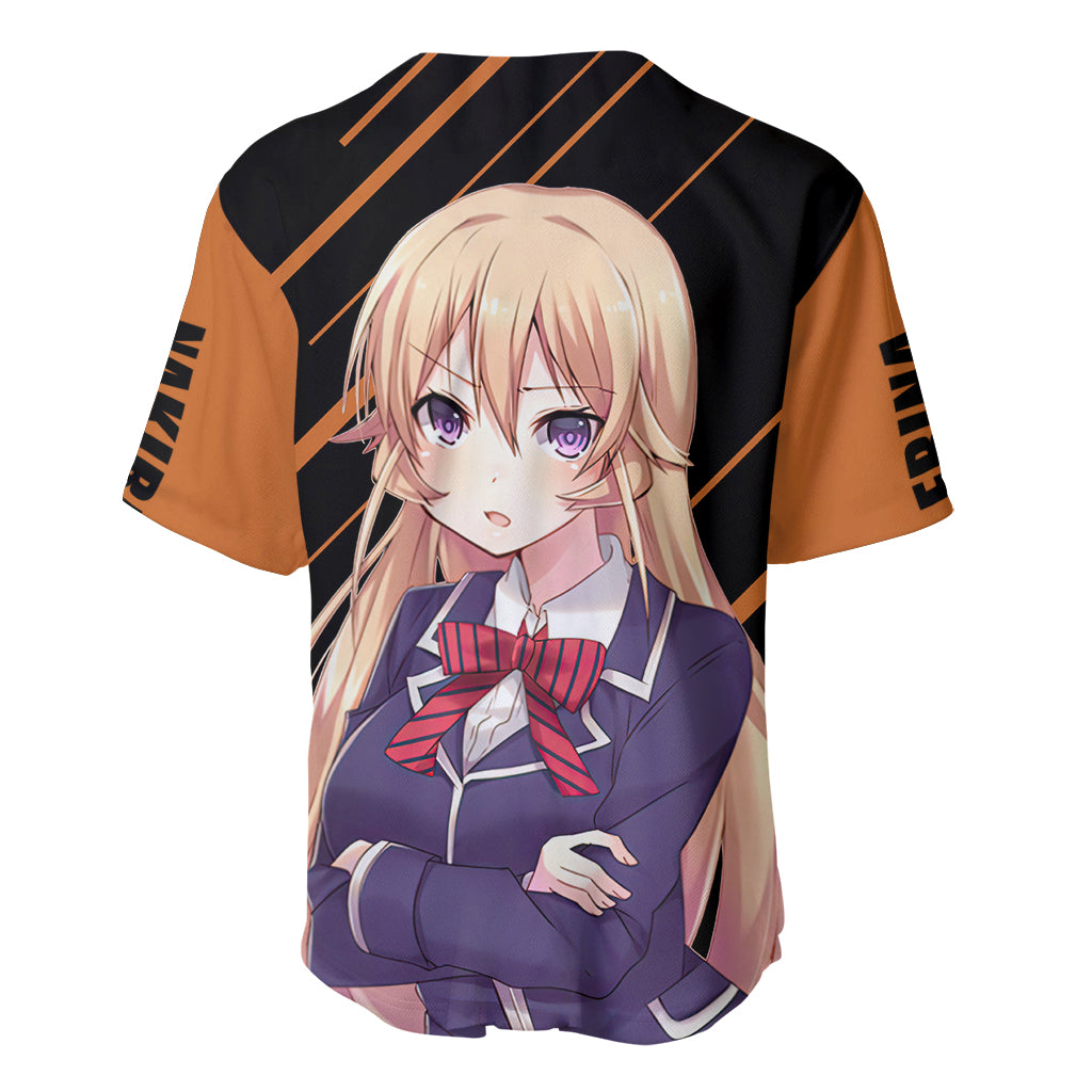 Nakiri Erina Shokugeki No Soma Baseball Jersey_1 Nakiri Erina Shokugeki No Soma Baseball Jersey_1