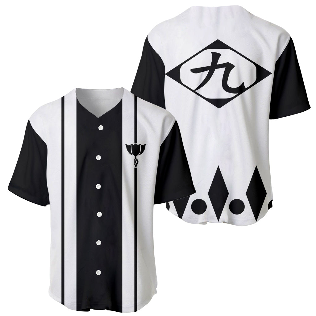 Nineth Division Gotei 13 Bleach Baseball Jersey Nineth Division Gotei 13 Bleach Baseball Jersey